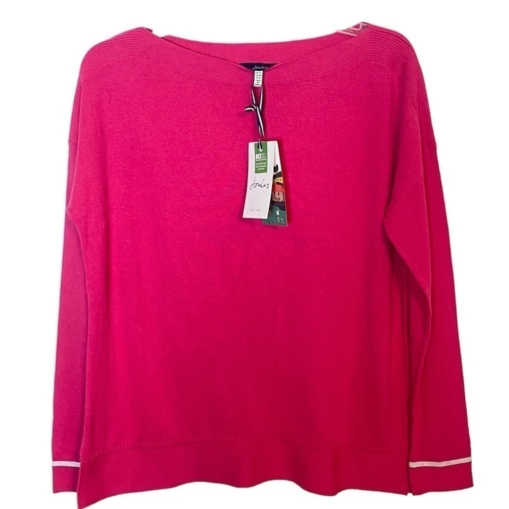Joules pink pullover sweater‎ jumper size 8/S